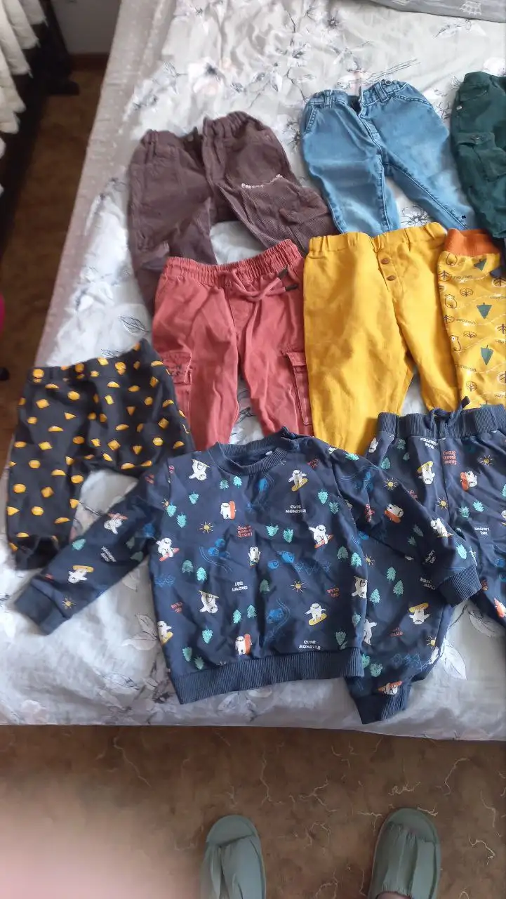 Пакет вещей для мальчика размер 80-86 - Одежда для детей (Товары для детей) в Сургут