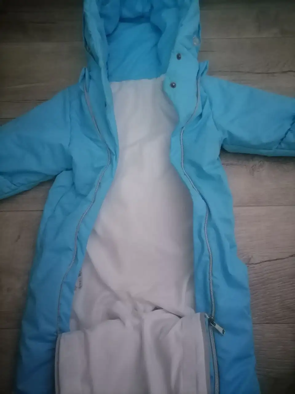 Комбинезон зимний с отстегивающейся подстежкой из овчины - Одежда (Товары для детей) в Сургут