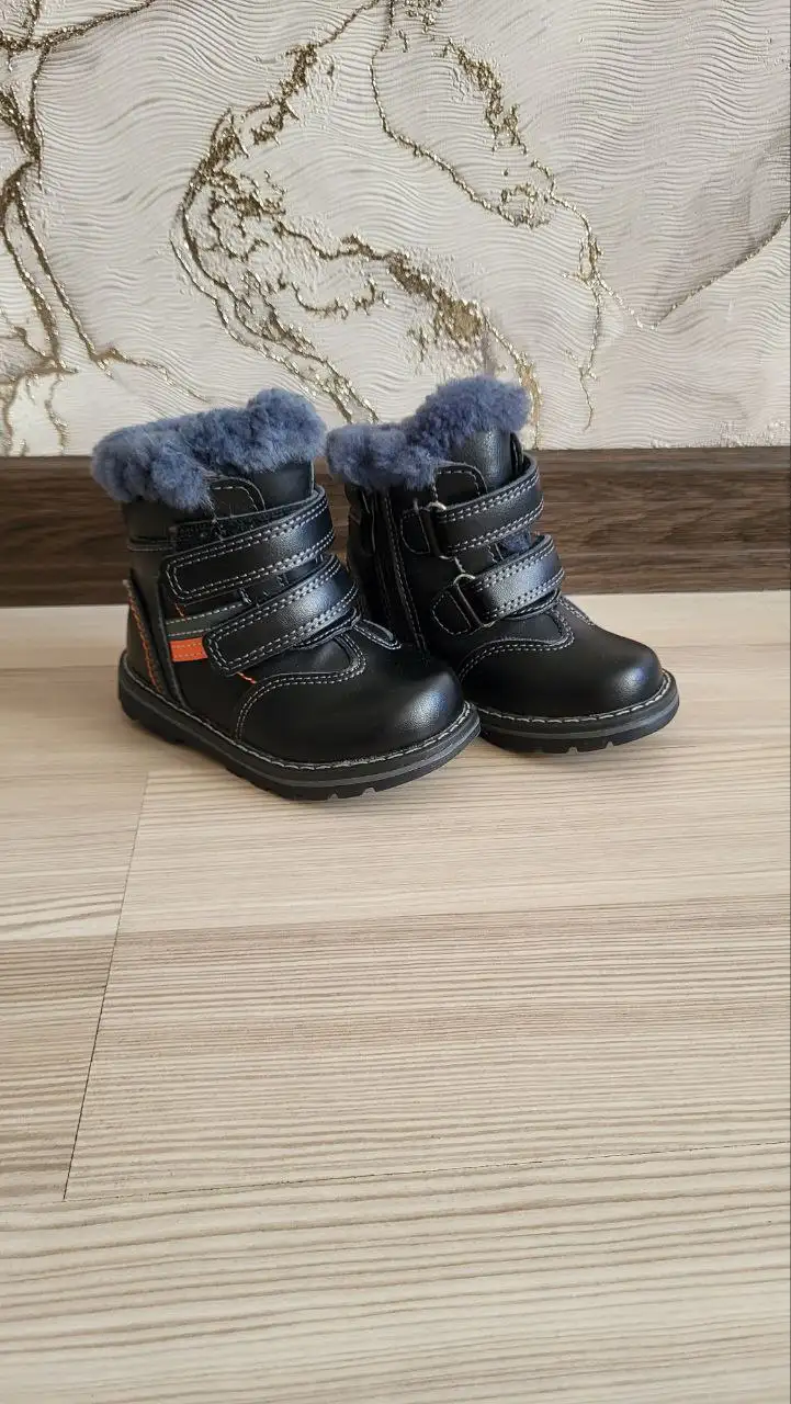 Детские зимние ботинки для мальчика размер 22 - Обувь детская (Товары для детей) в Сургут