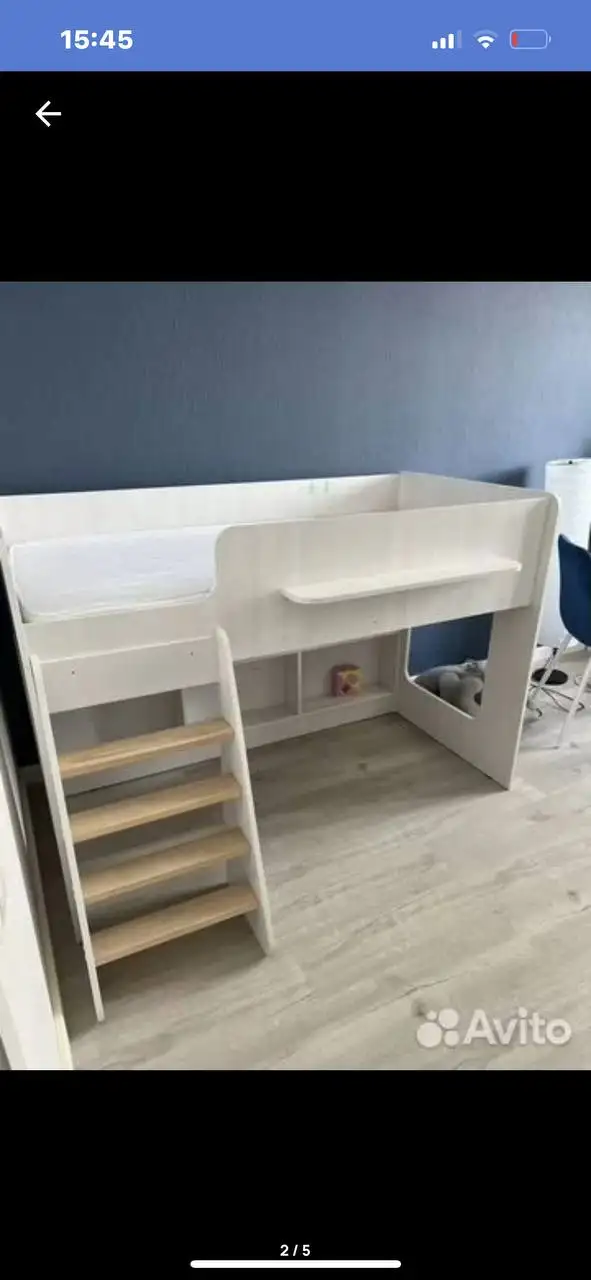 Кровать в отличном состоянии с новым матрасом - Мебель (Товары для детей) в Сургут