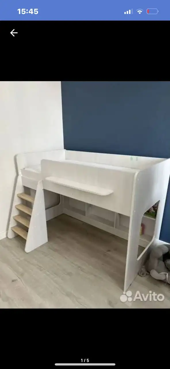 Кровать в отличном состоянии с новым матрасом - Мебель (Товары для детей) в Сургут