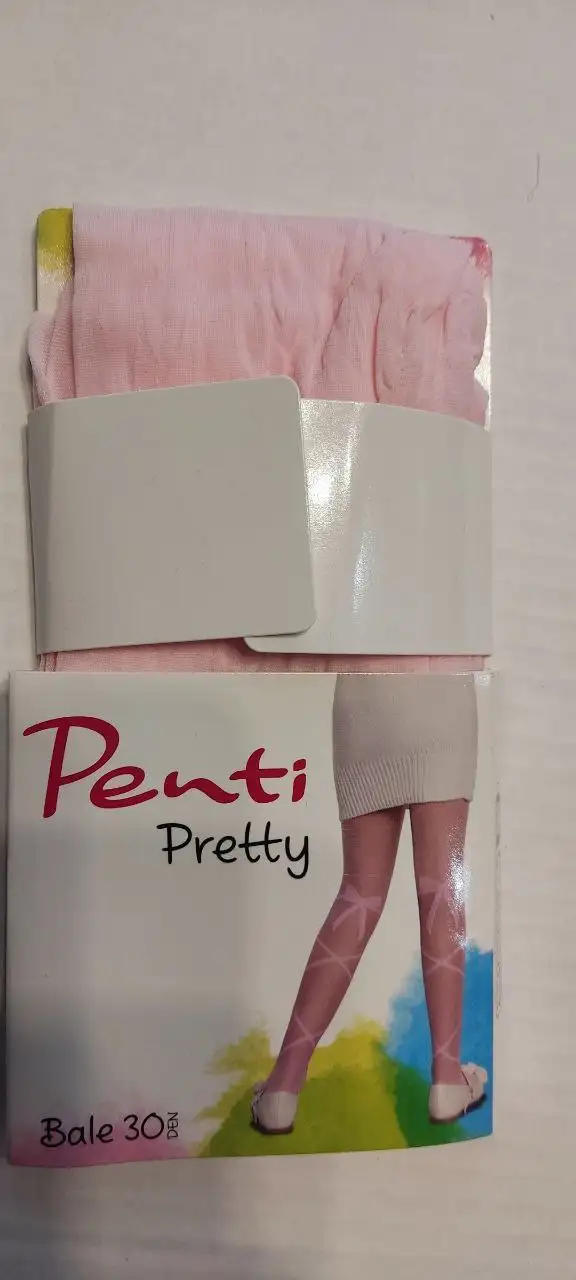 Колготы для девочки 9-10 лет с рисунком бантики - Детская одежда (Одежда) в Сургут