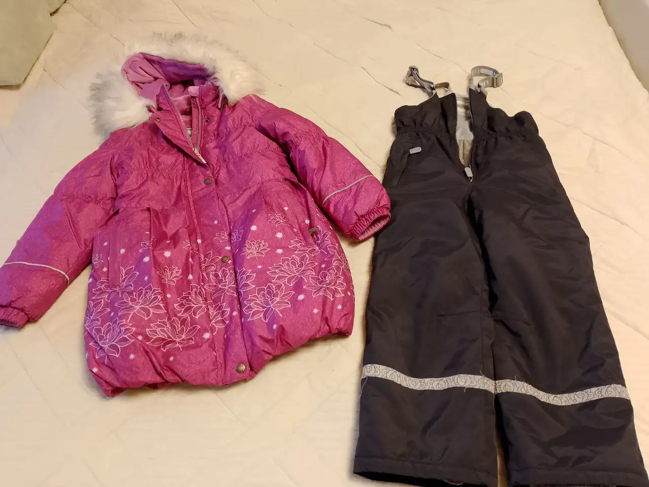 Зимнее пальто и полукомбинезон Ленне 128раз - Детская одежда (Одежда) в Сургут