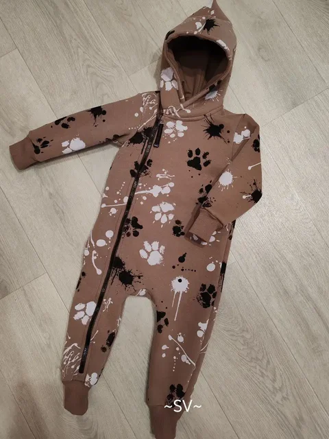 Комбинезон из футера 3х начес 80 см - Коляски и стульчики в Сургут