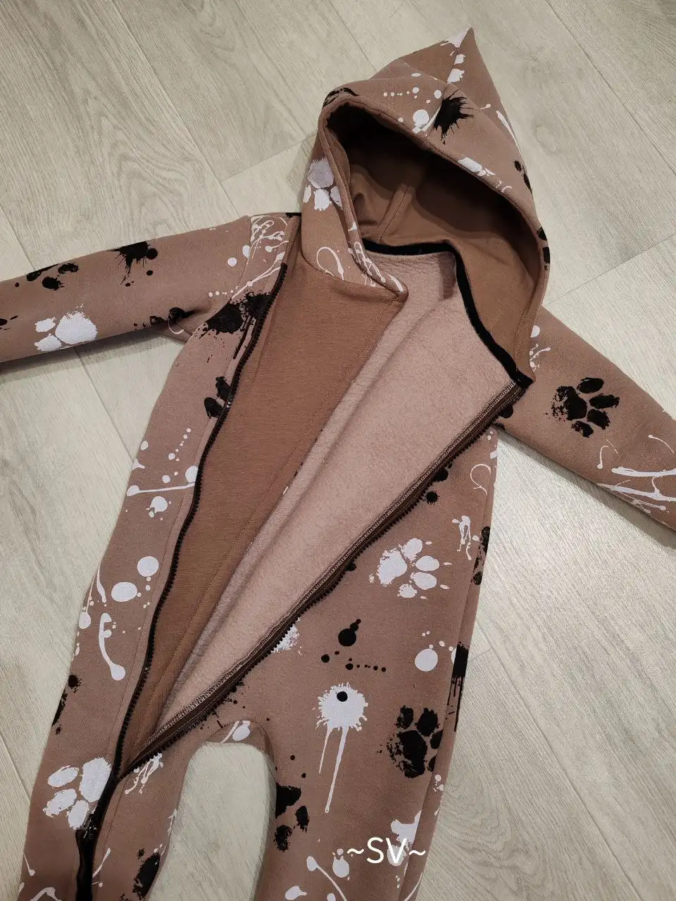 Комбинезон из футера 3х начес 80 см - Одежда (Товары для детей) в Сургут