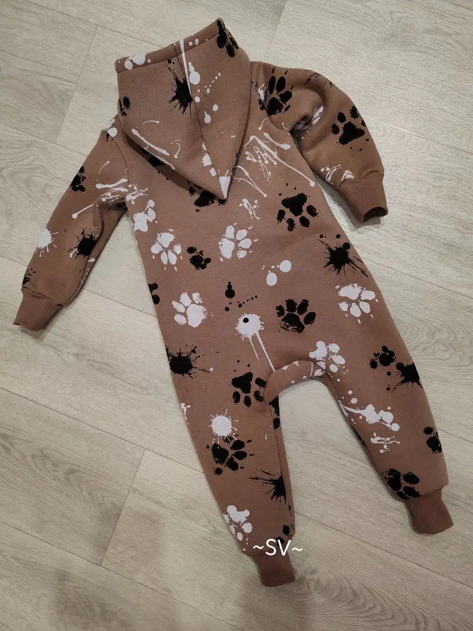 Комбинезон из футера 3х начес 80 см - Одежда (Товары для детей) в Сургут