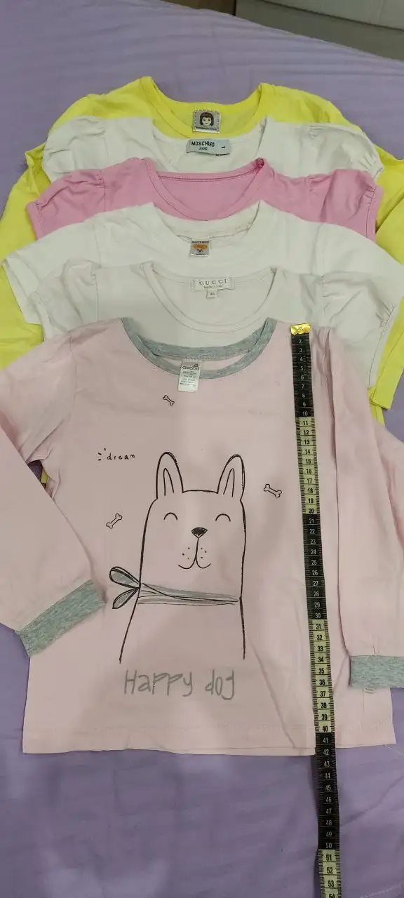 Три футболки с длинным рукавом для детей 4-5 лет - Детская одежда (Одежда) в Сургут