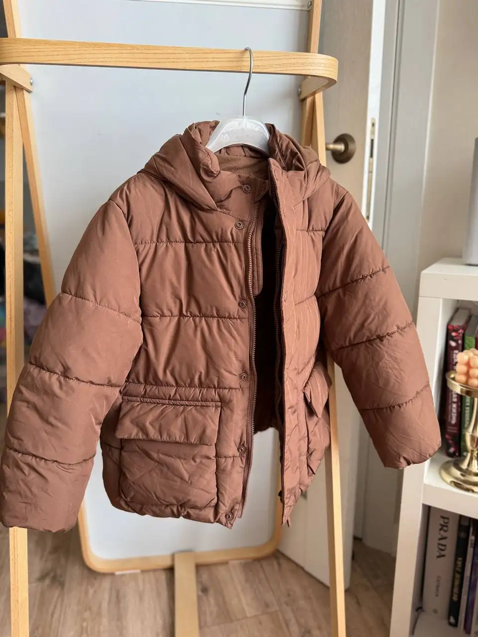 Пуховик детский на весну с шарфом - Детская одежда (Одежда) в Сургут