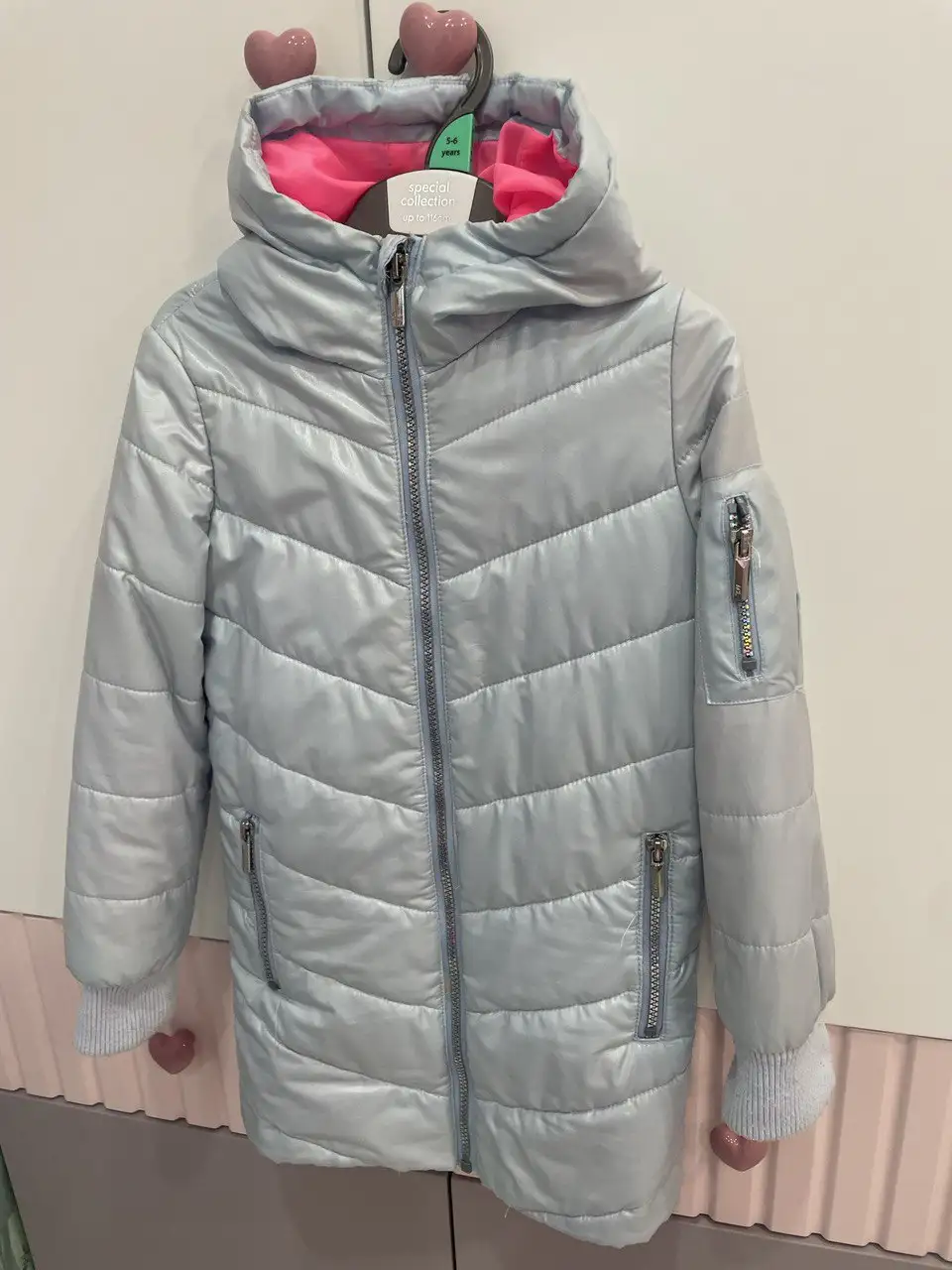 Детская удлиненная куртка 116 см - Детская одежда (Одежда) в Сургут