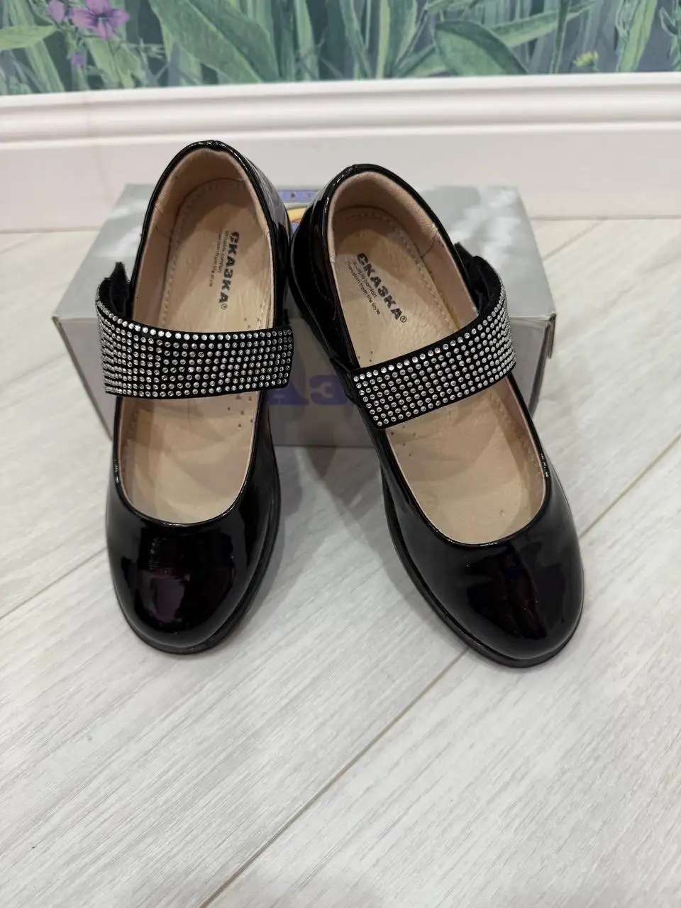 Лаковые чёрные туфли фирмы Сказка - Обувь (Одежда) в Сургут