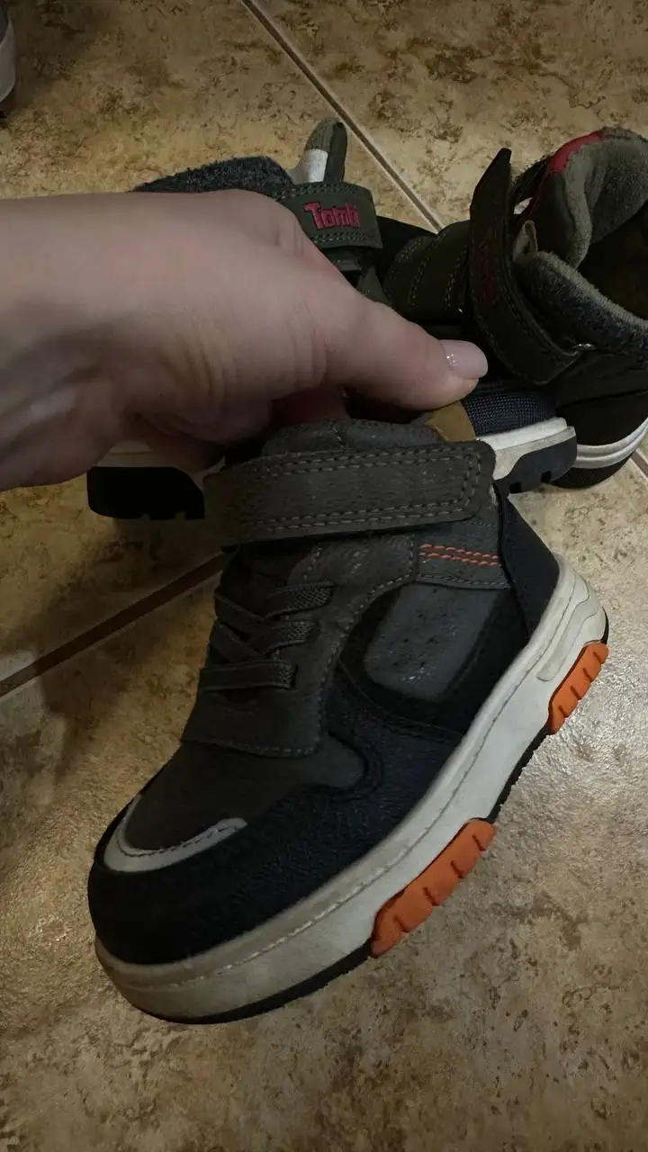 Демисезонные ботинки 22 размер - Обувь (Товары для детей) в Сургут