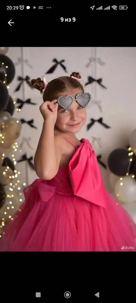 Красивое платье на девочку от бренда Клён Дизайн - Детская одежда (Одежда) в Сургут