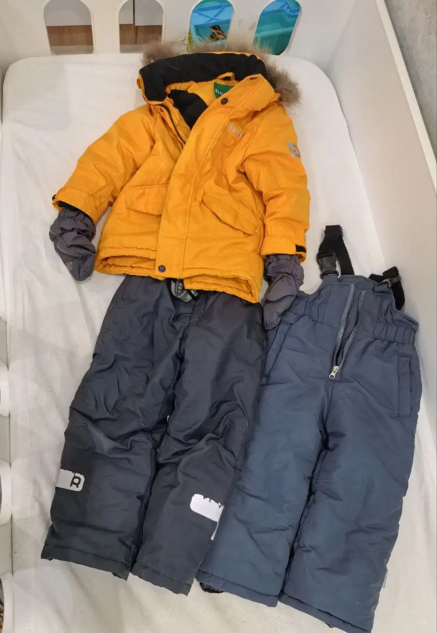 Детские зимние комплекты размер 98 с аксессуарами - Одежда (Товары для детей) в Сургут