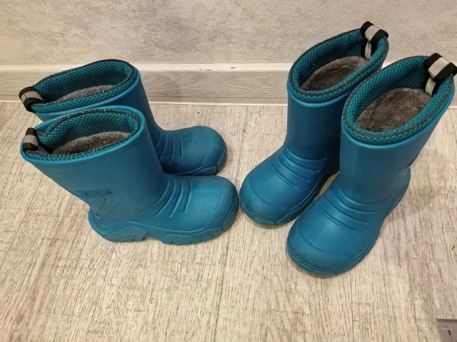 Резиновые сапоги Pixel размер 26-27 бирюзовые - Пижамы в Сургут