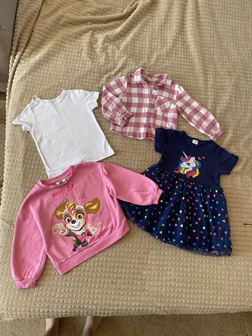 Пакет детских вещей 92-98 размера - Санки в Сургут