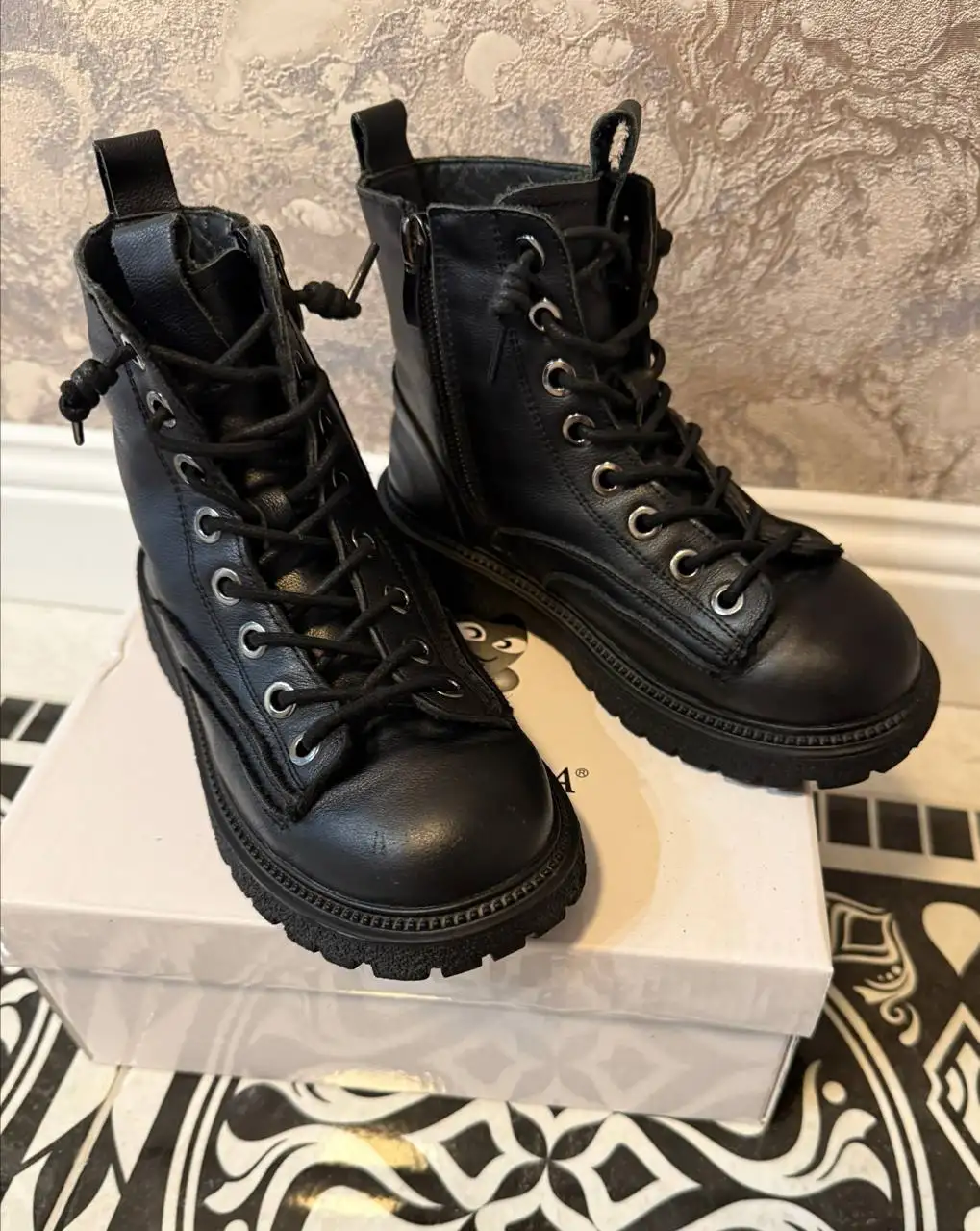 Демисезонные ботинки детские 30р натуральная кожа - Обувь (Товары для детей) в Сургут