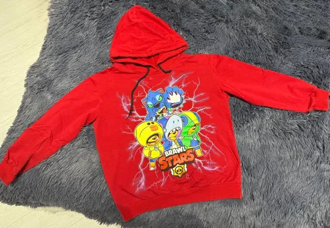 Худи Бравл Старс спортивное светящееся в темноте - Одежда в Сургут