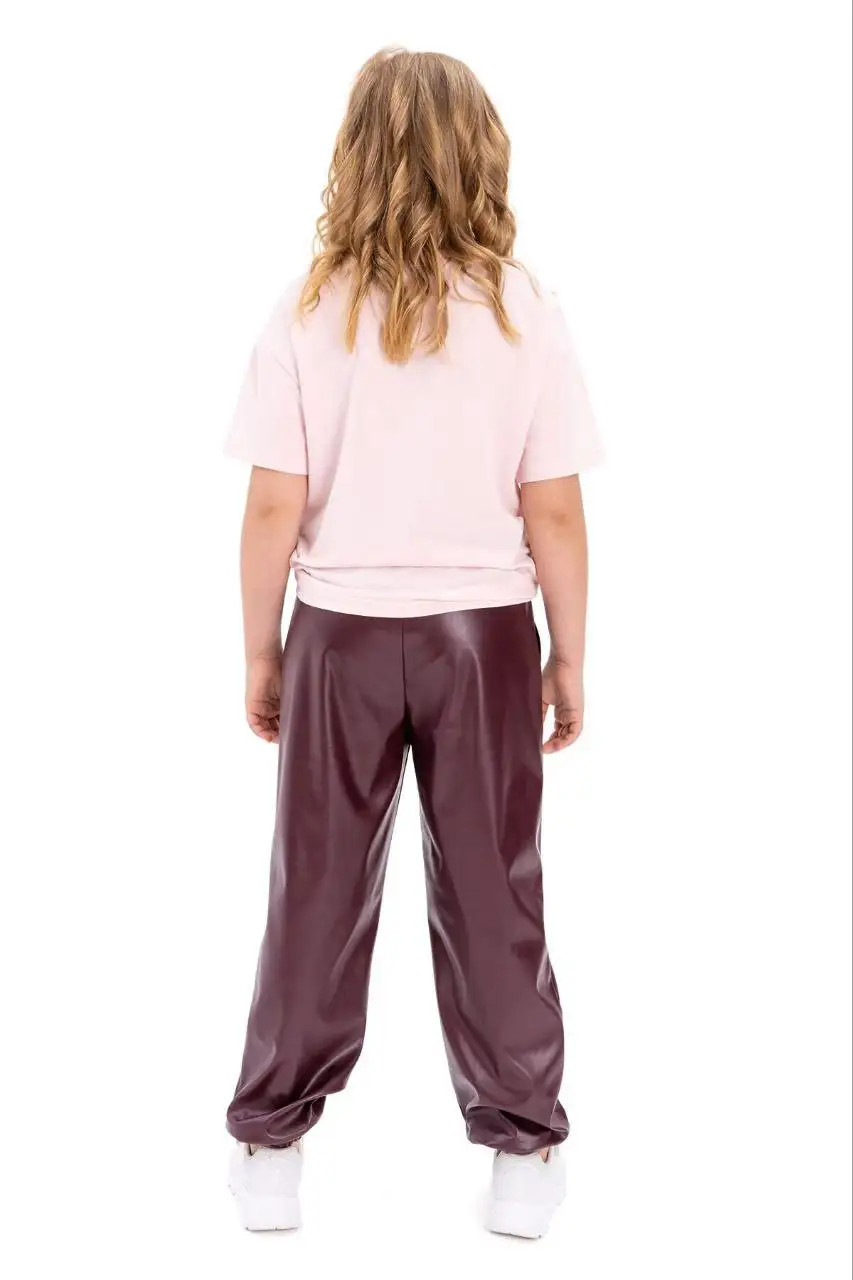 Кожаные брюки Карамелли для детей - Одежда для детей (Товары для детей) в Сургут