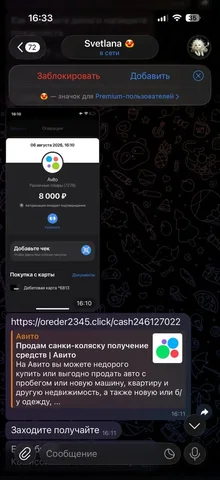 Внимание! Новая схема мошенничества на Авито - частное объявление в Сургут