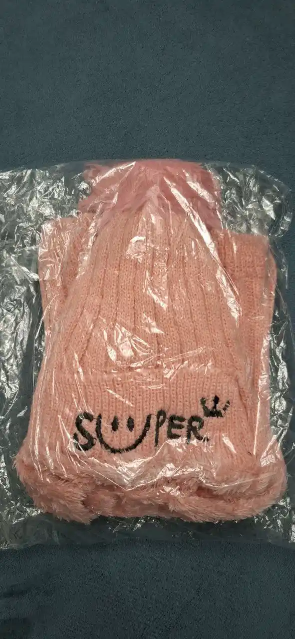 Новая шапка детская