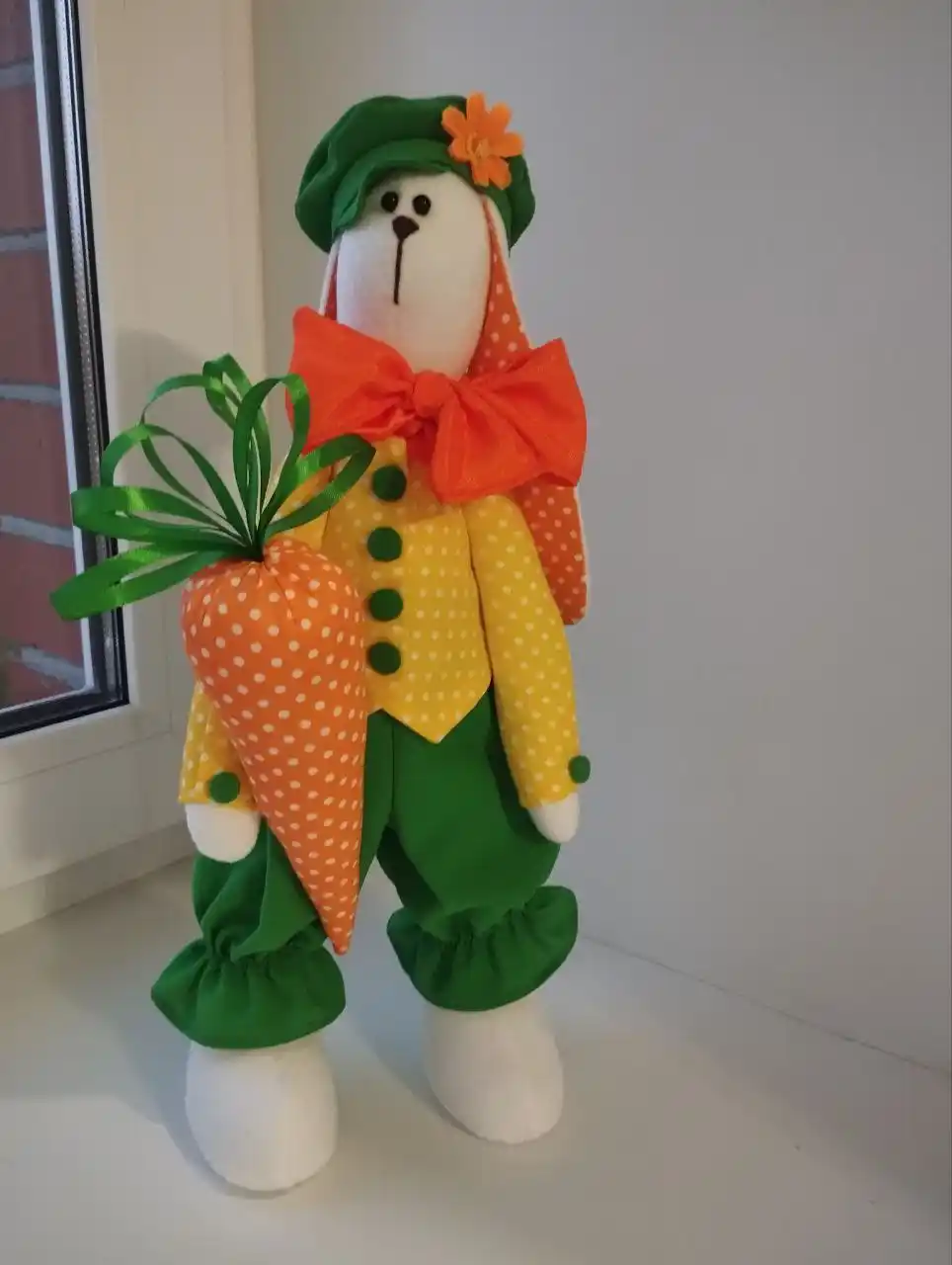 Зайчики ручная работа