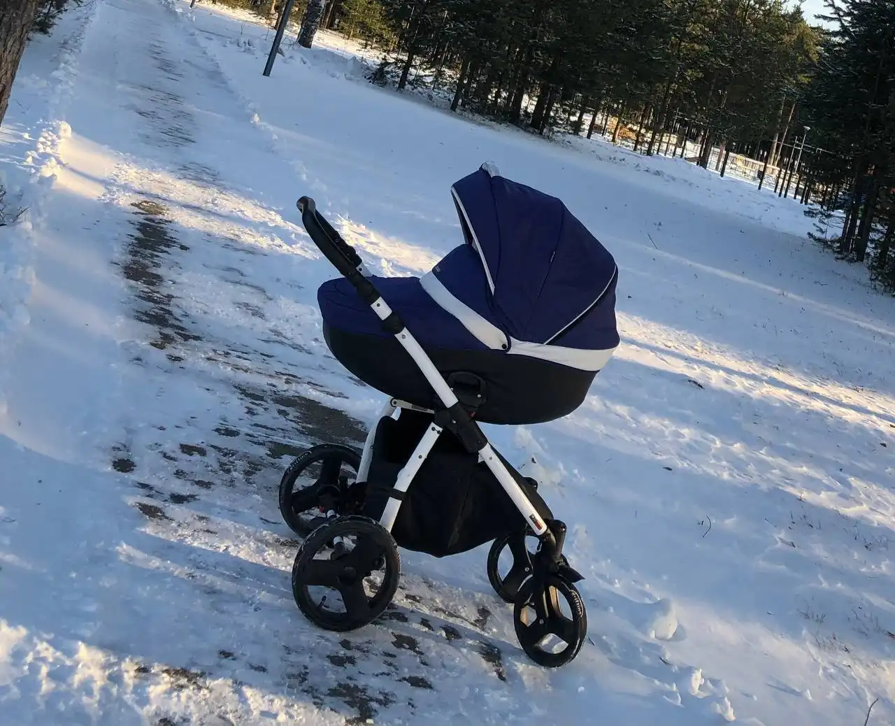 Коляска 2 в 1 Зима-лето