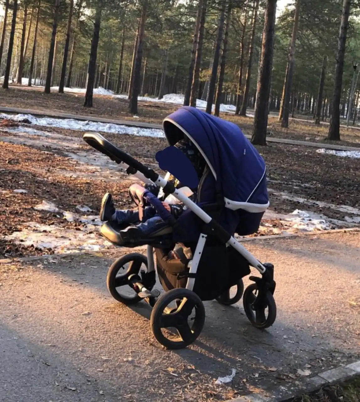 Коляска 2 в 1 Зима-лето