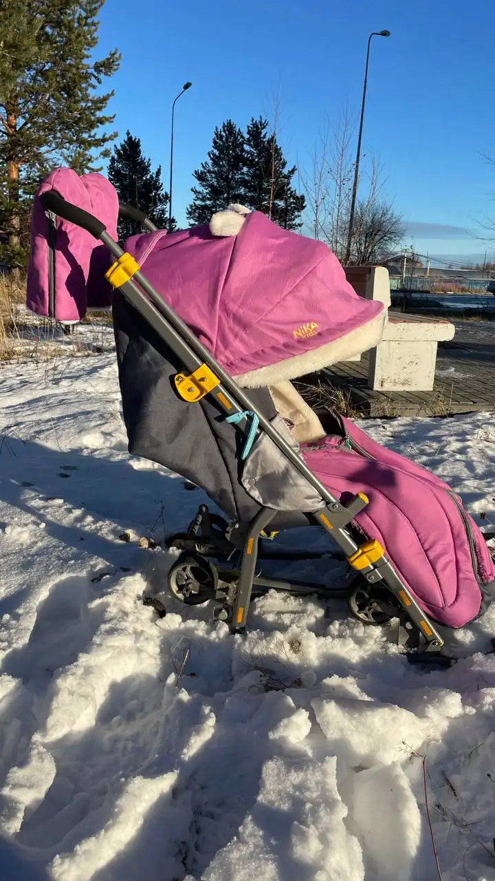 Санки-коляска комбинированная с облегченным каркасом