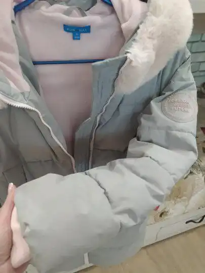 Зимнее пальто для девочки размер 140