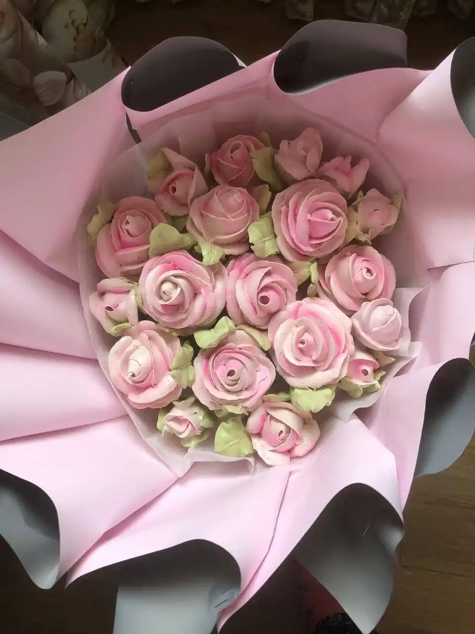 Зефирные букеты на День матери