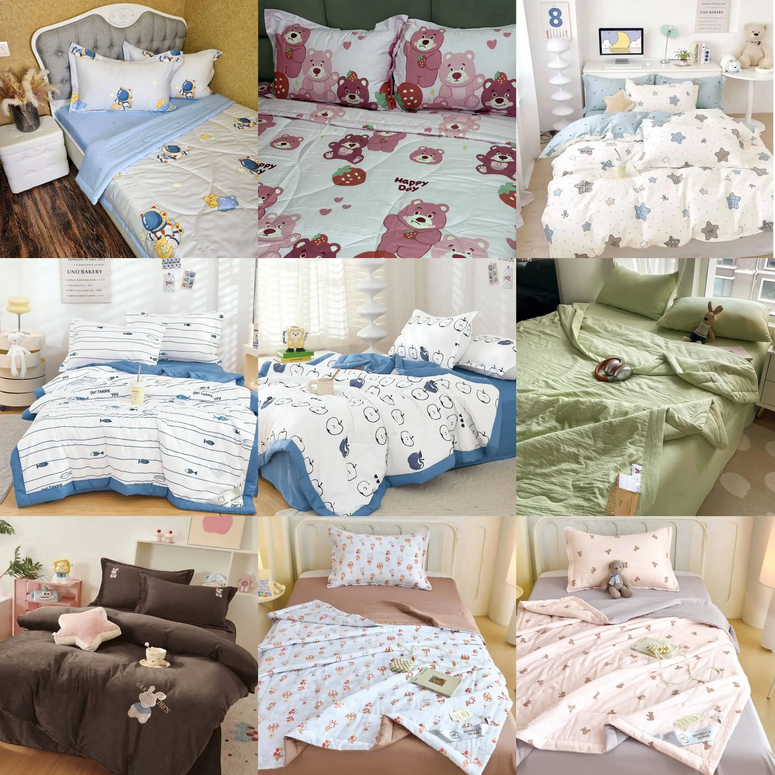 Комплекты для детей и подростков с готовым одеялом