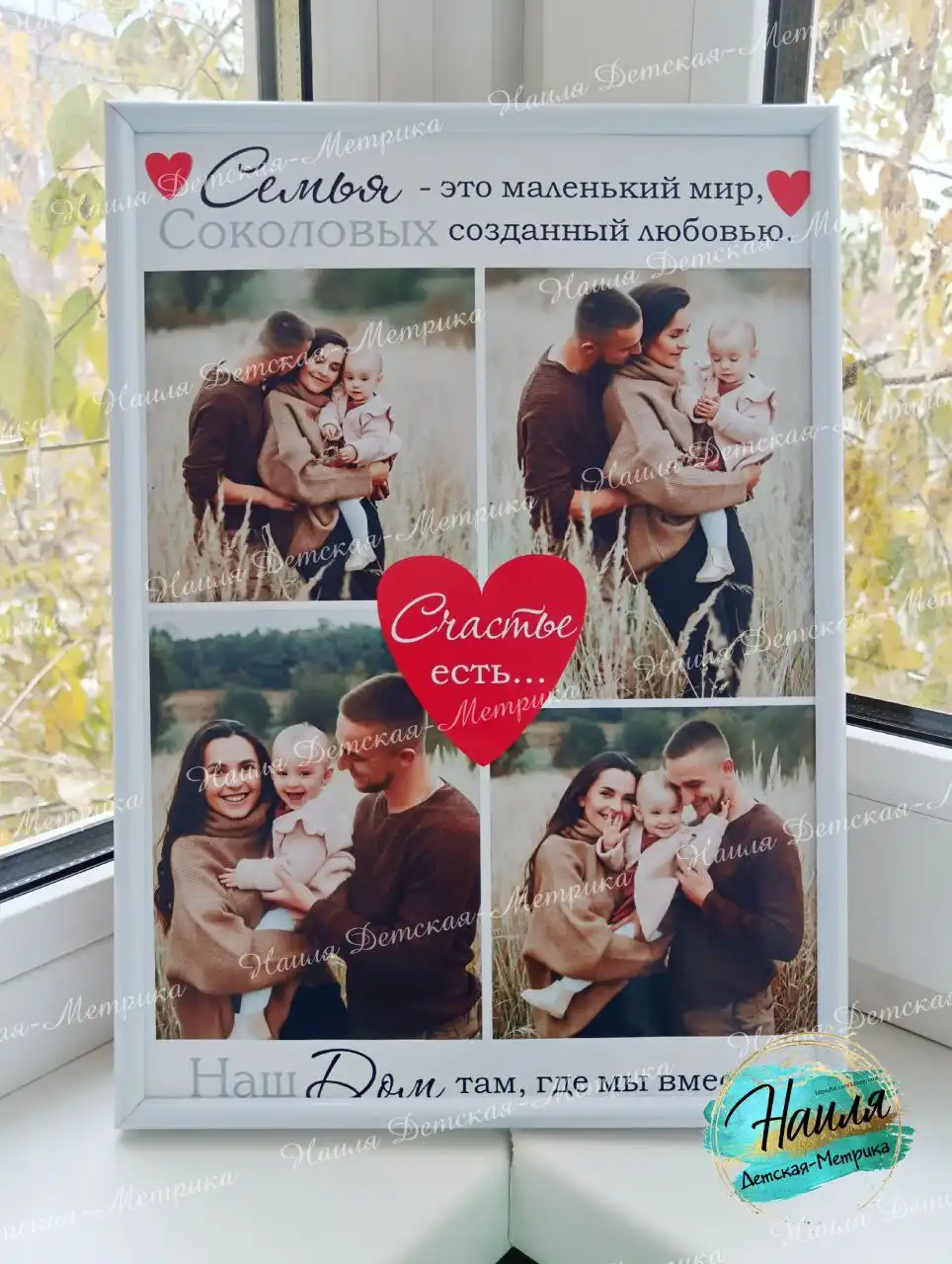 Персонализированный семейный постер в электронном формате - Полиграфия и дизайн (Хобби и отдых) в Энгельс