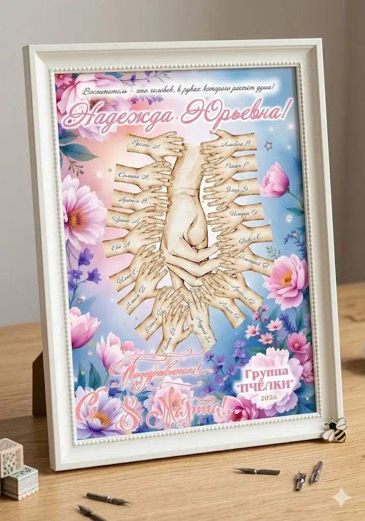 Поздравительные постеры на 8 марта - Полиграфические услуги (Услуги) в Энгельс