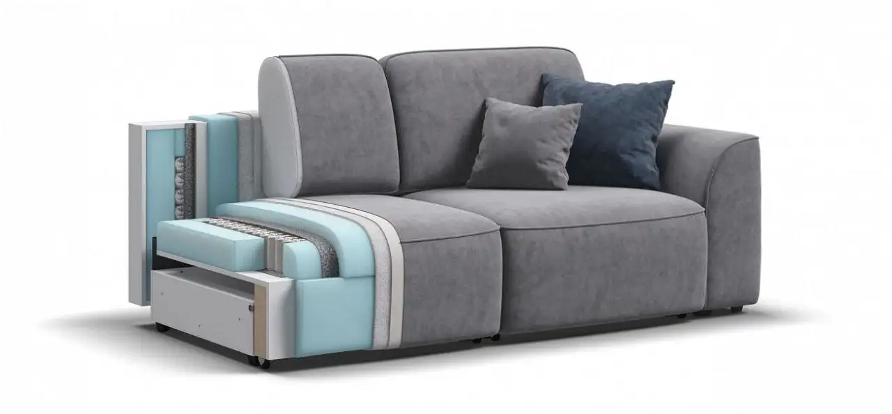 Диван конструктор Кинг Модуль с увеличенной глубиной посадки - Мебель (Для дома и дачи) в Энгельс