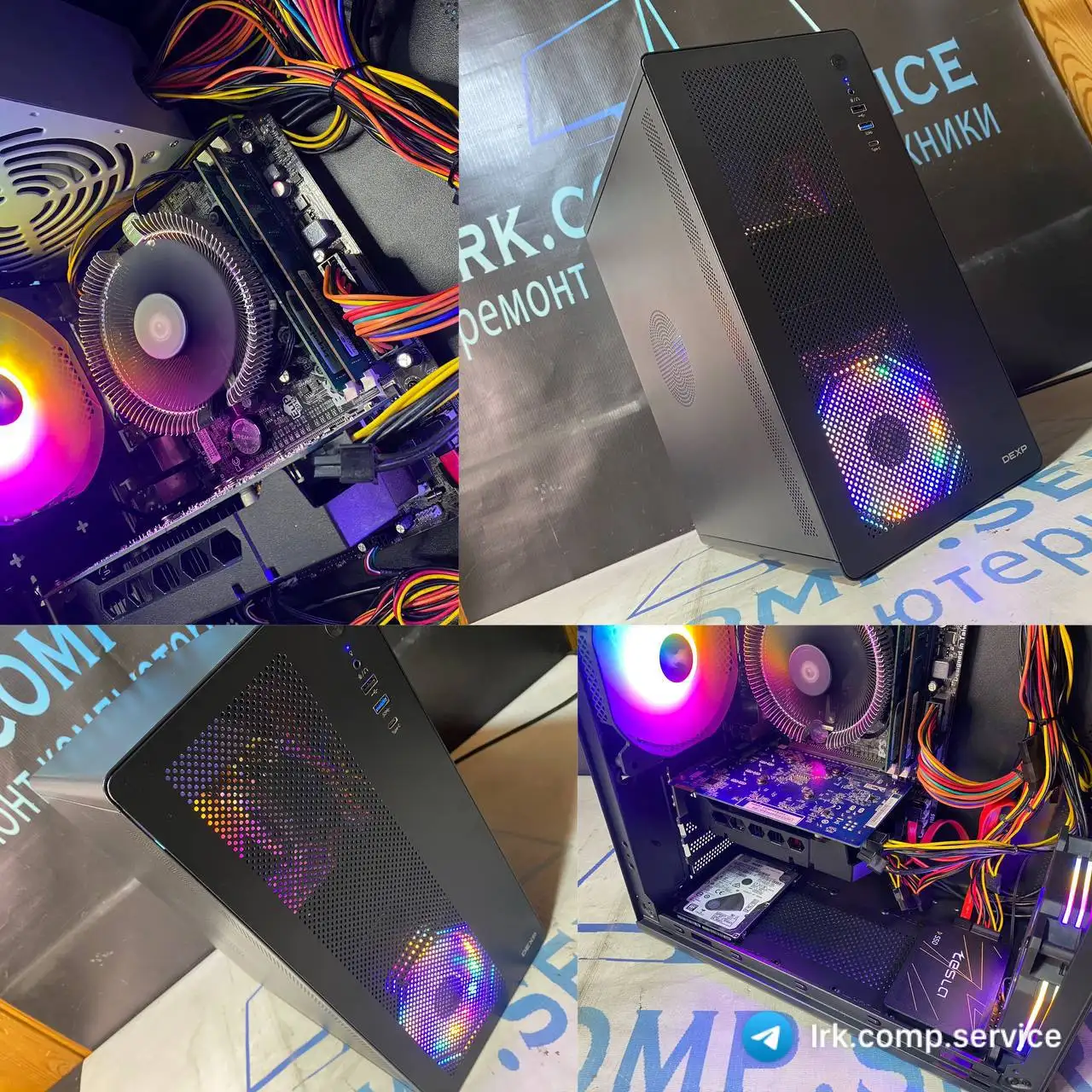 Игровой ПК начального уровня Gamer - Компьютеры и комплектующие (Электроника) в Иркутск