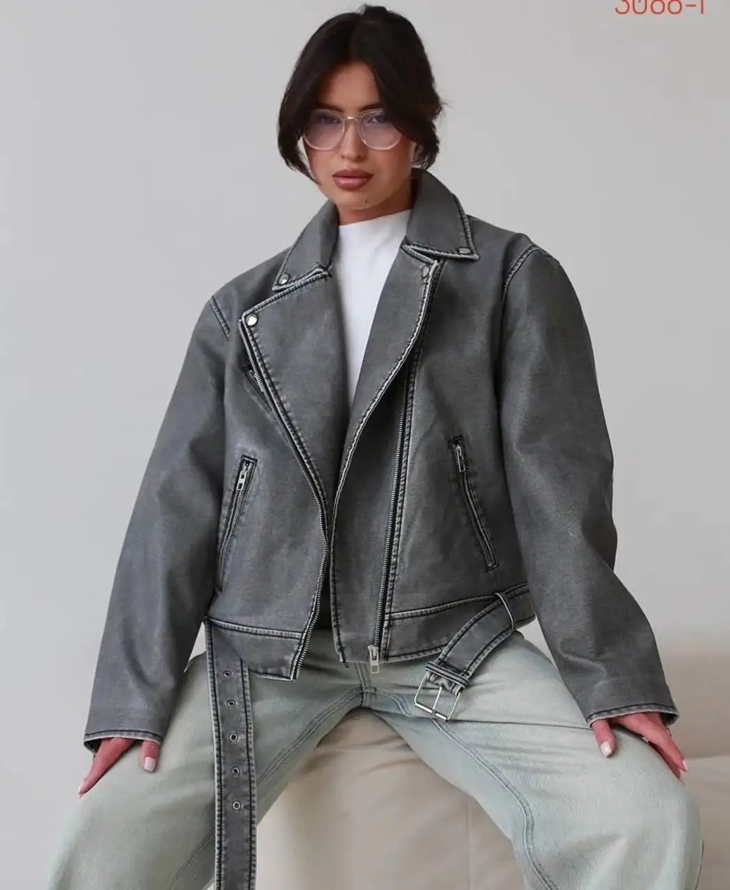 Модные косухи в наличии - Кожанные куртки (Одежда) в Иркутск