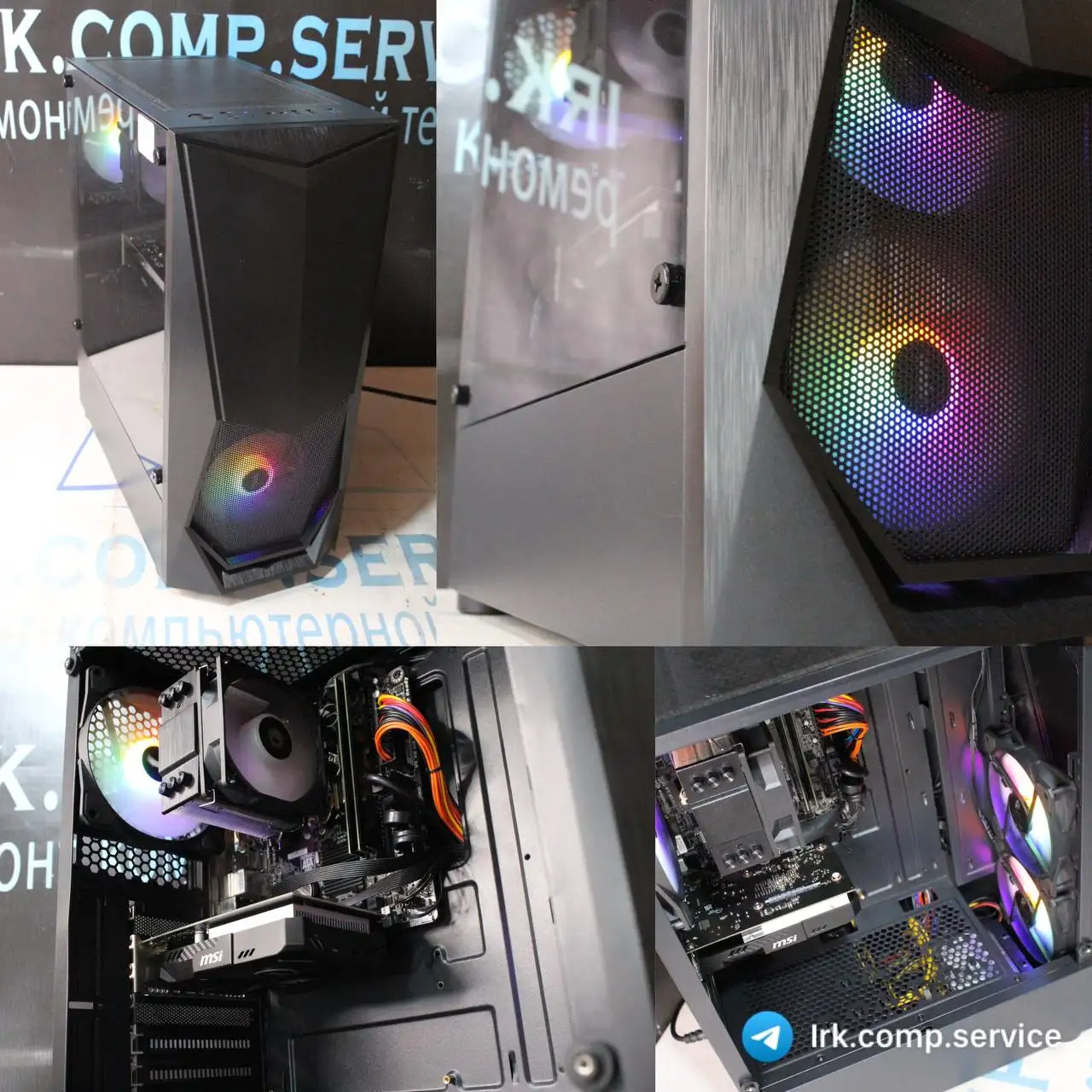 Игровой ПК Gamer начального уровня - Компьютеры (Электроника) в Иркутск