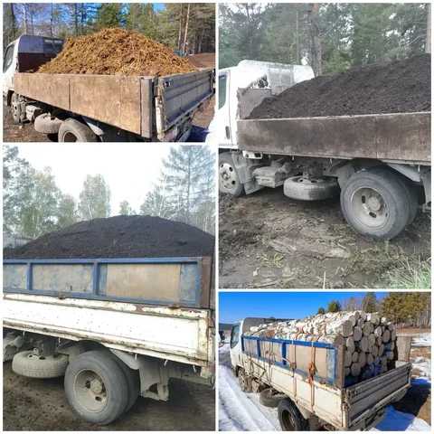 Продажа дров, навоза, перегноя, земли, опилок и стружки - Сельскохозяйственные материалы в Иркутск