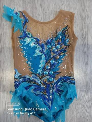 Купальник для художественной гимнастики рост 128 - частное объявление в Тюмень