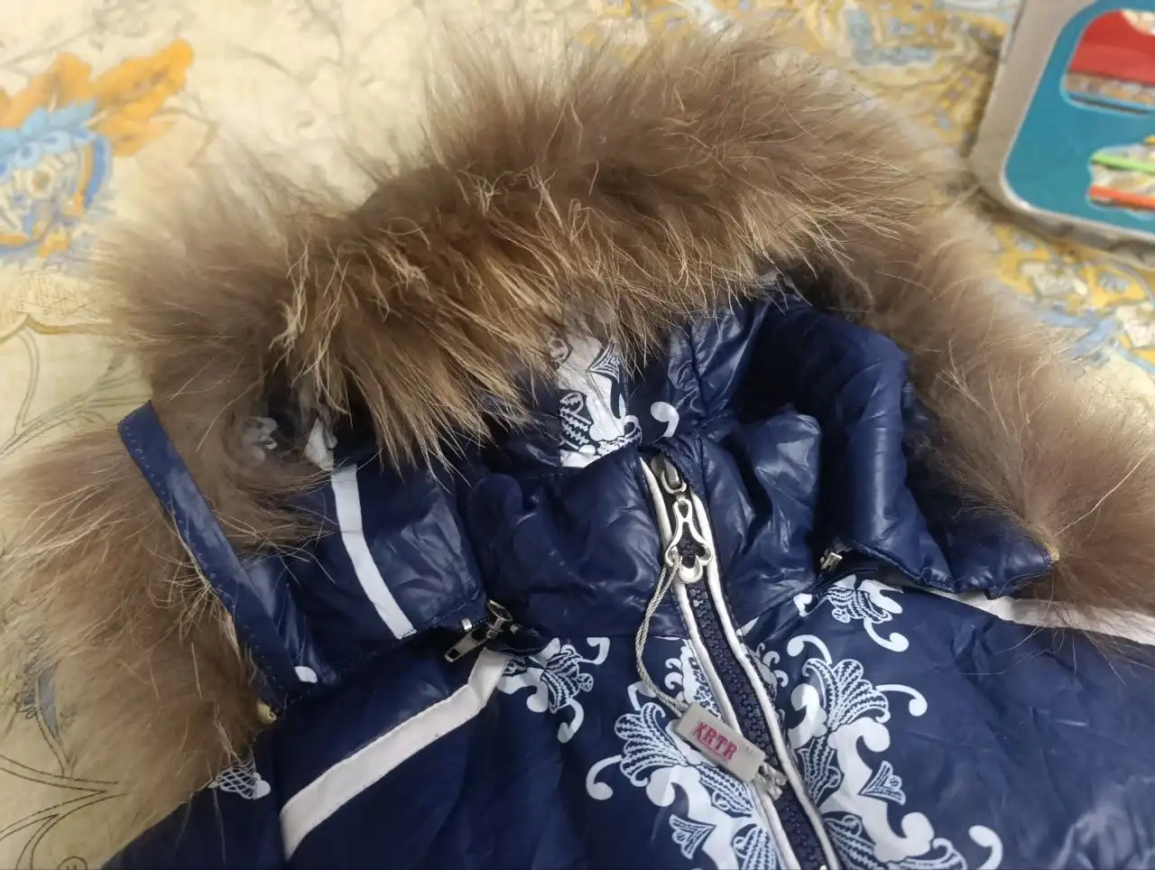 Зимний комбинезон Bonkombinezon для девочки 12 месяцев