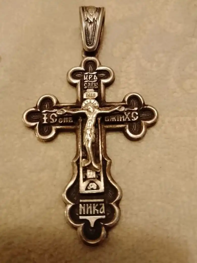 Мужские джинсы Climber, штаны из плащевки и крест из серебра