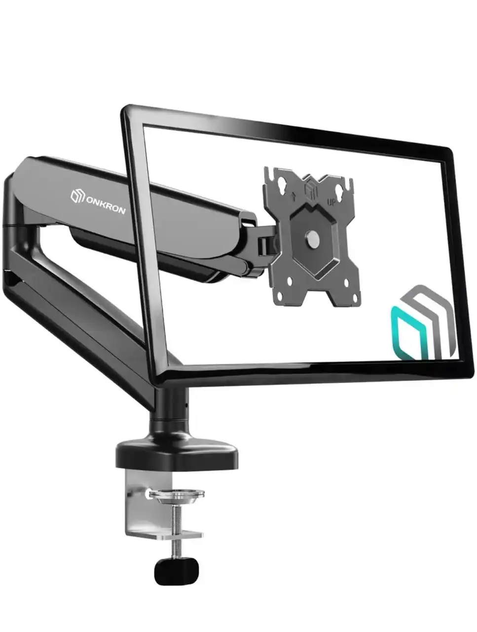 Кронштейн для монитора и монитор 24 дюйма 75 Гц - Мониторы и аксессуары (Электроника) в Тюмень