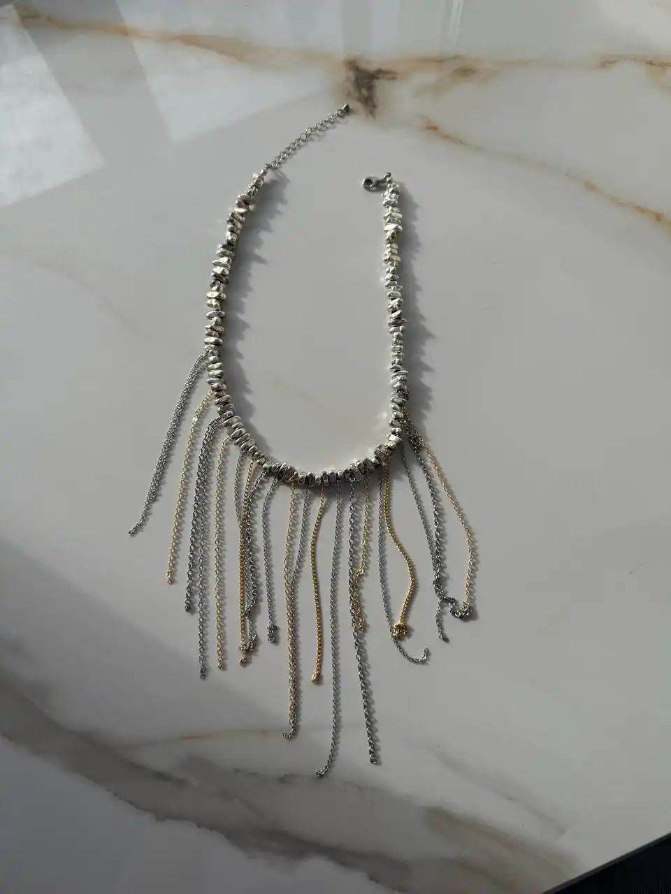 Женское колье из гематита ручной работы - Украшения (Барахолка) в Тюмень