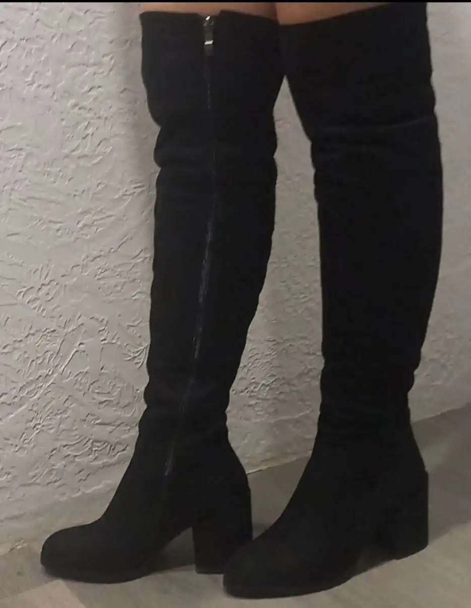 Ботинки зимние женские 35 размер - Обувь (Одежда) в Тюмень