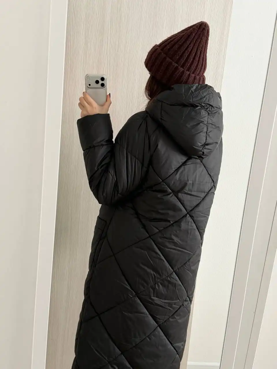 Зимний тёплый пуховик размер 44 - Верхняя одежда (Одежда) в Тюмень