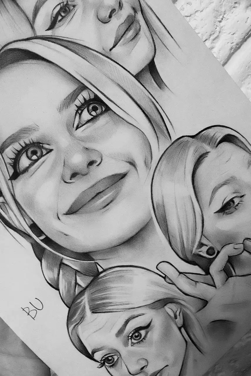 Портрет карандашом и маслом - Художественные услуги (Услуги) в Тюмень