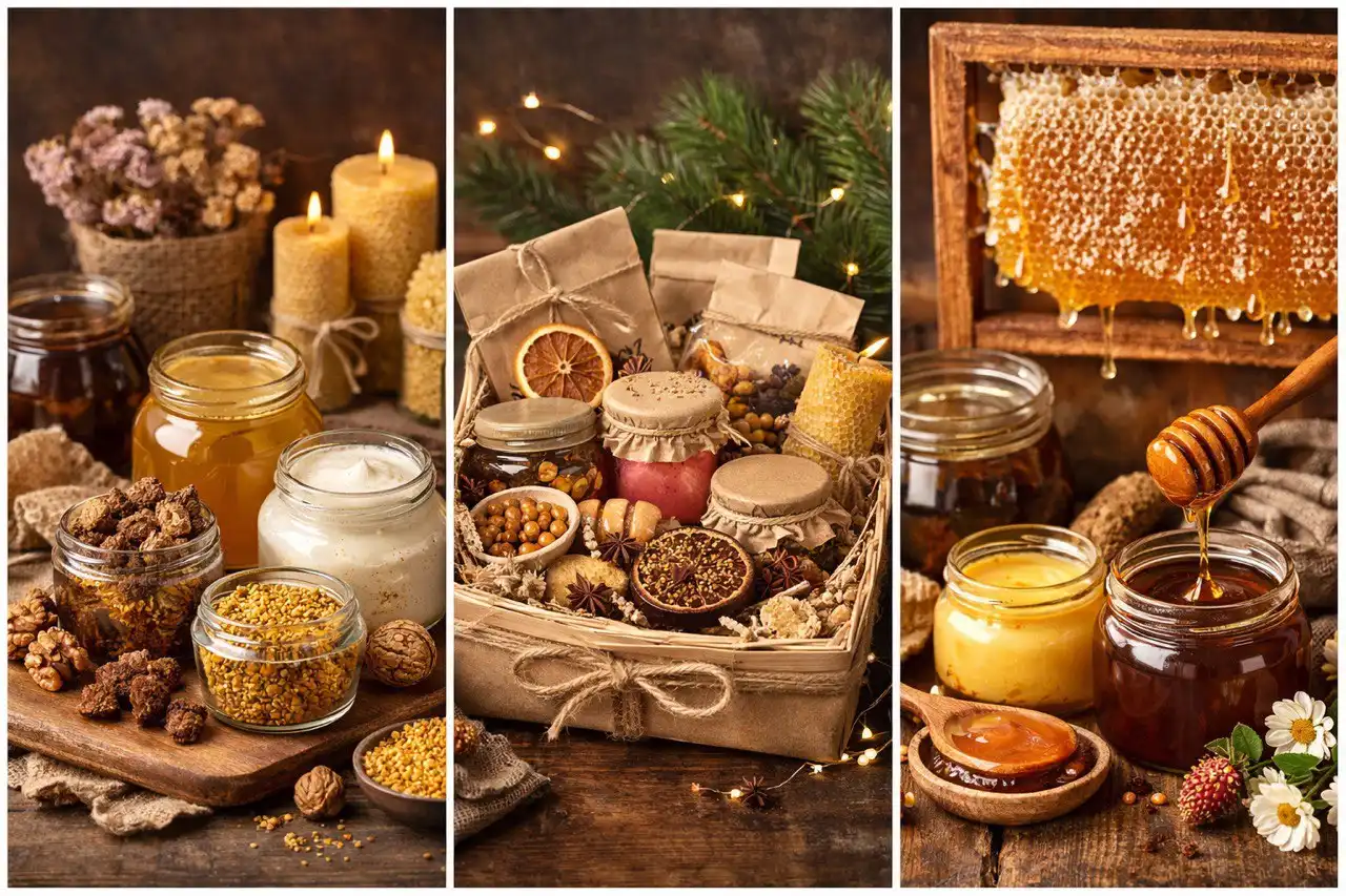 Натуральный мёд и продукты пчеловодства с пасек Алтая - Продукты питания (Барахолка) в Тюмень