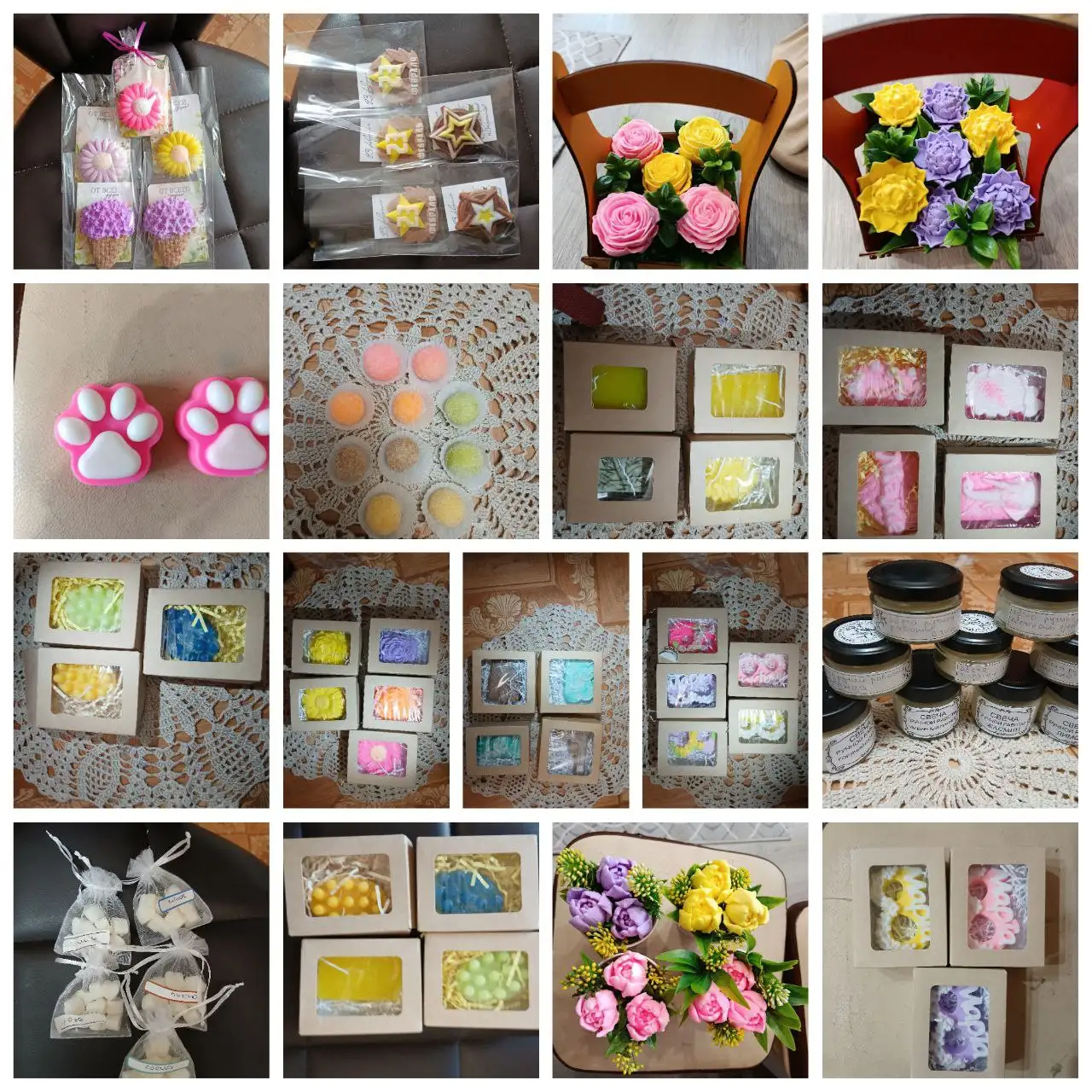Продажа изделий ручной работы: мыло, свечи, аромасаше, сахарные скрабы - Рукоделие и хендмейд (Хобби и отдых) в Тюмень