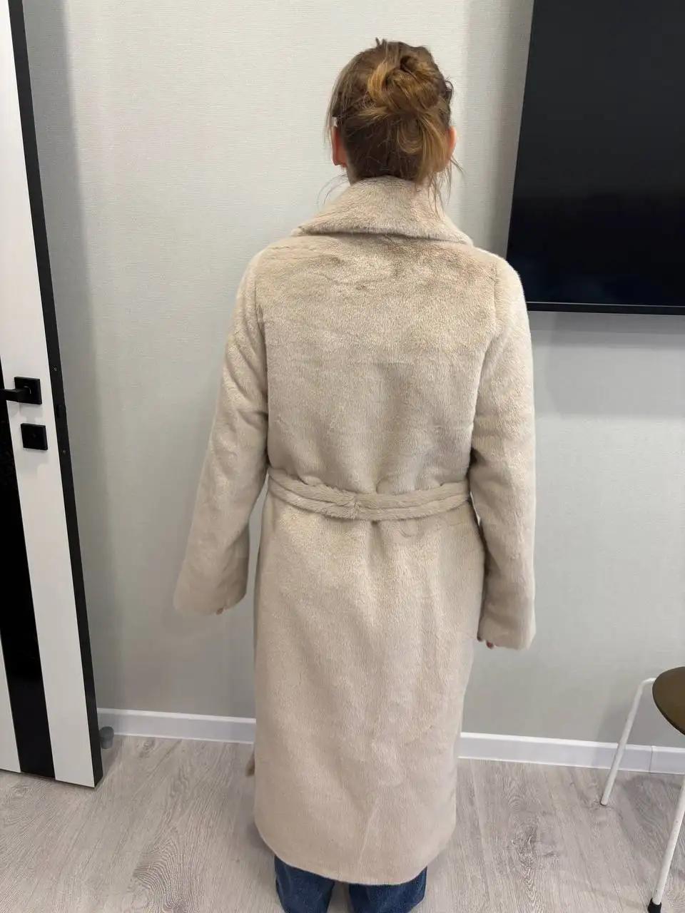 Шуба макси экомех новая с биркой - Верхняя одежда (Одежда) в Тюмень