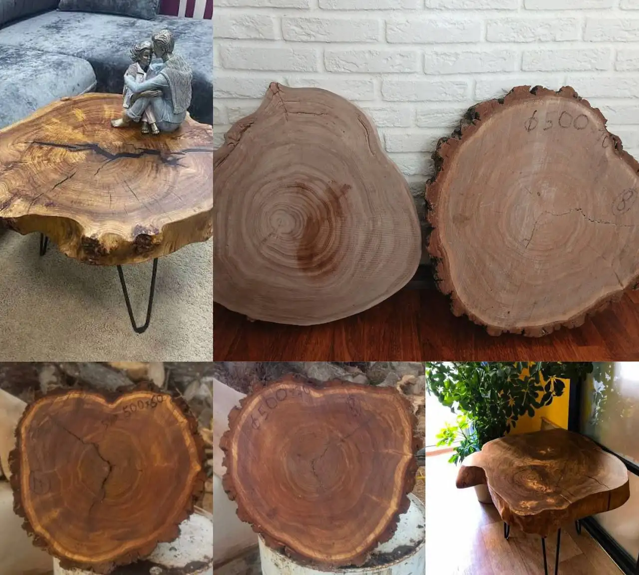 Кофейные столики и разделочные доски из дерева на заказ - Мебель (Для дома и дачи) в Тюмень